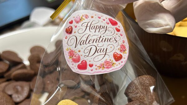 今日はバレンタイン♪あまてらすのサビ菅（責任者）が腕を振るいました