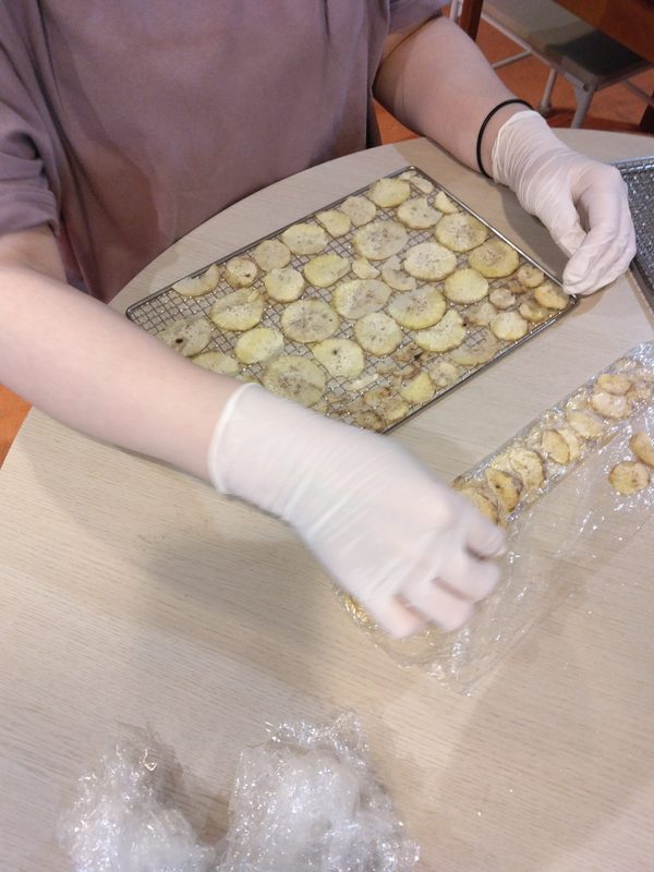 札幌市就労継続支援B型事業所あまてらすの乾燥野菜